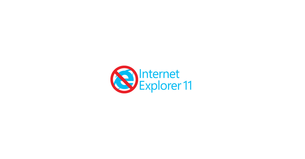 MS IE11 모든 서비스 지원 종료안내